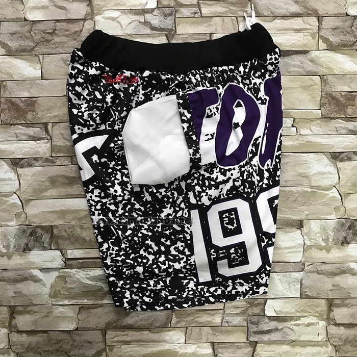 Pantalone Toronto Raptors Mitchell & Ness Negro